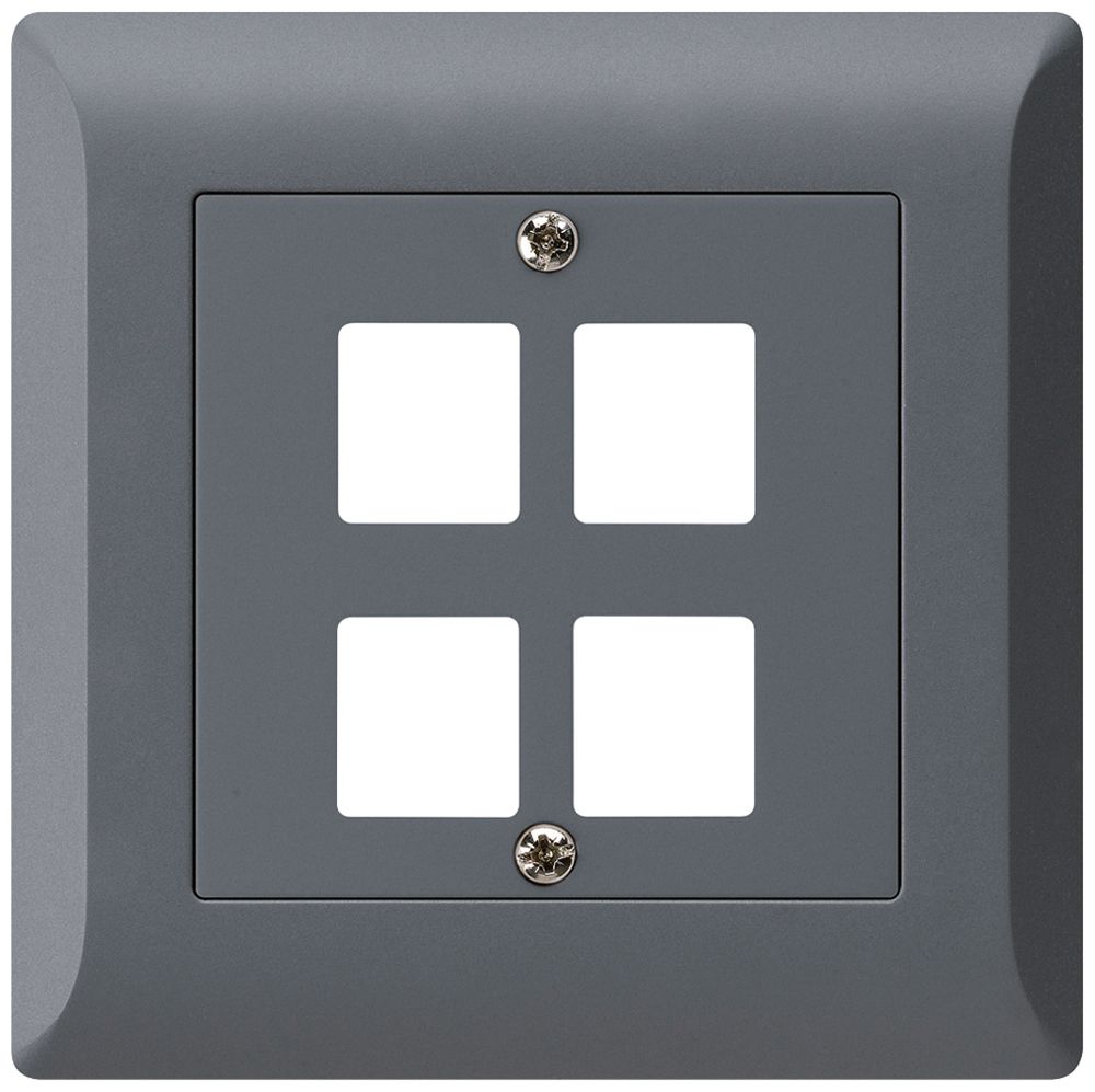 UP-Frontset HMS kallysto.line für 4 Module anthrazit