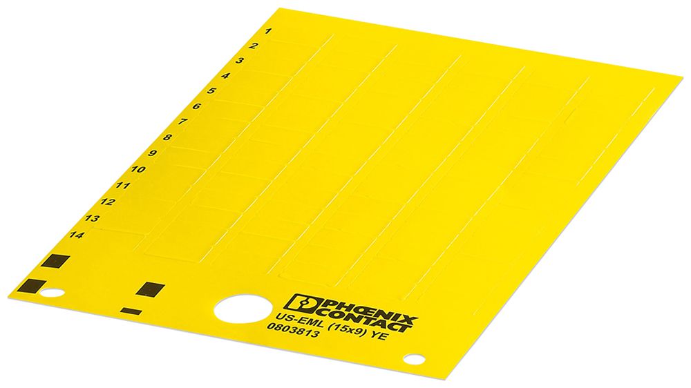 Etichetta PX US-EML (15X9) YE autoadesivo 15×9mm giallo