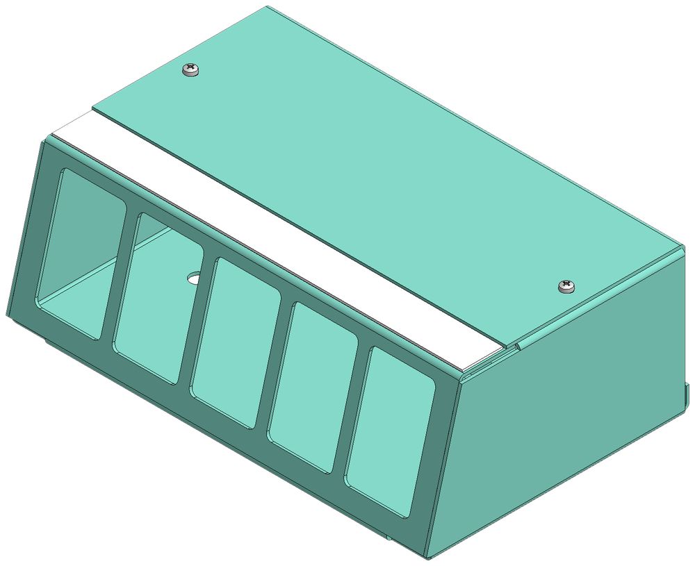 Anschlusskasten 5FLF vertikal DAK
