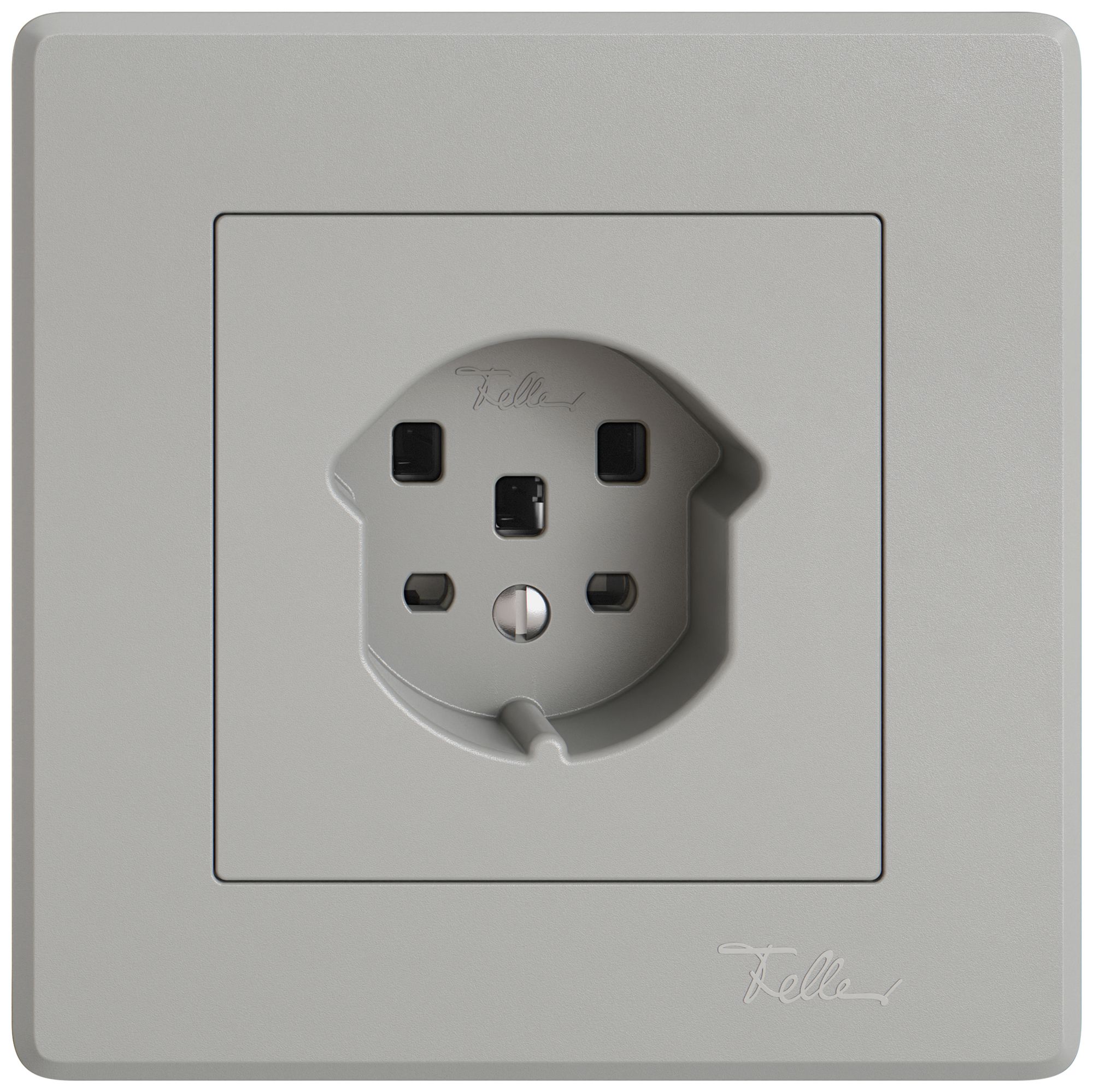 UP-Steckdose EDIZIO.liv SNAPFIX® 1×T25 hgu