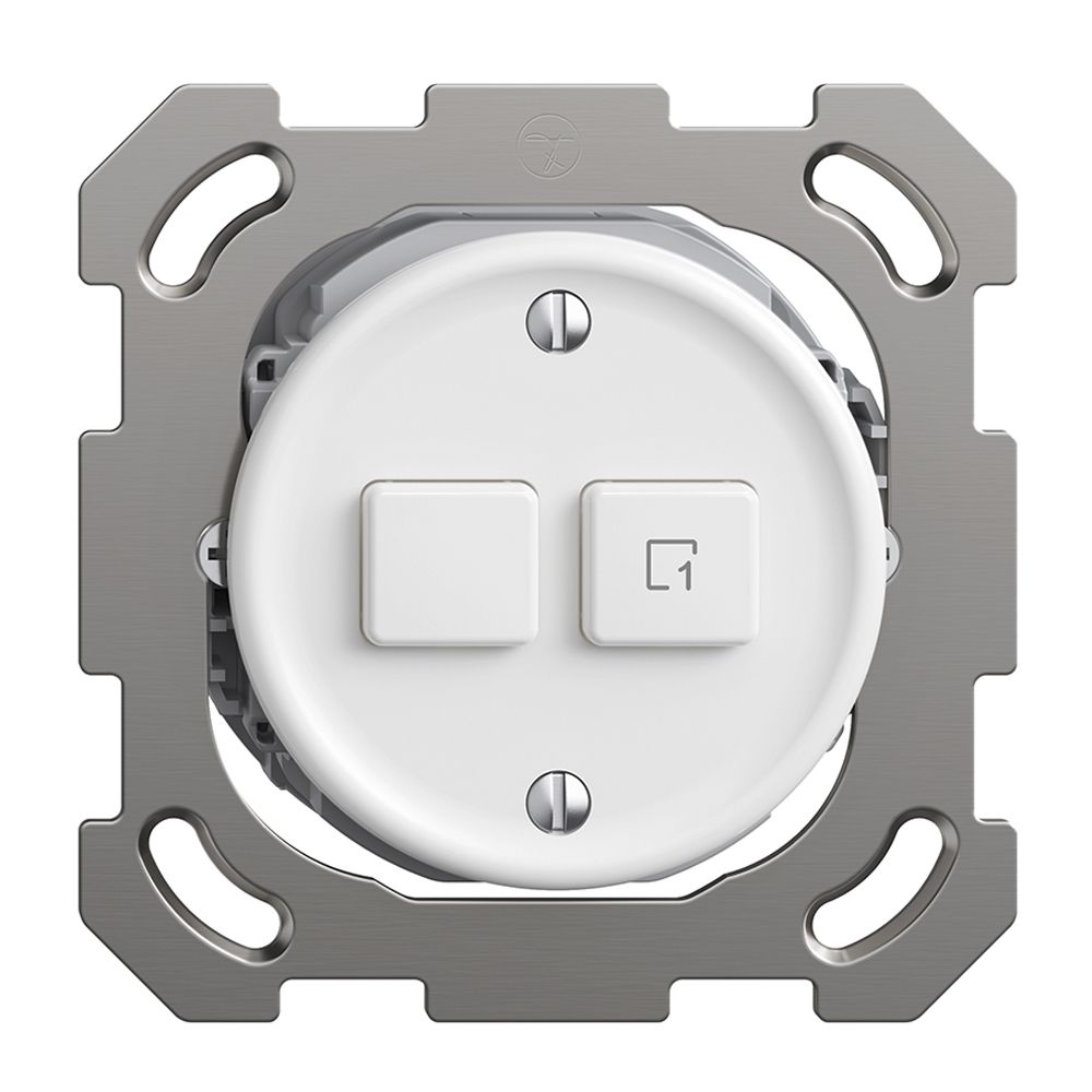 UP-Druckschalter 1K/2T Szene WLAN Sdue Wiser weiss