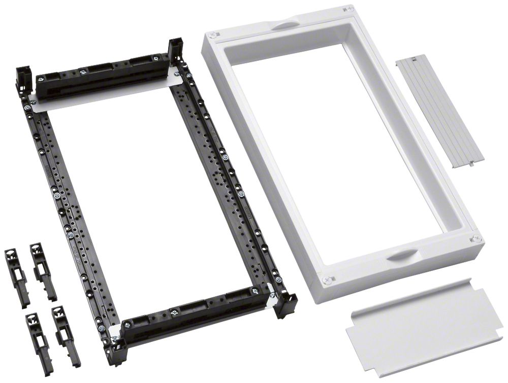 Kit Hager univers N 450×250mm per zoccolo per fusibile D verticale guida 60mm