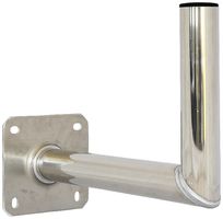 Support d'antenne WiSi support mural Ø50×400mm aluminium