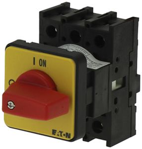 EB-Lasttrennschalter Eaton P1-40/E-RT 3P 40A 690V IP65 rot