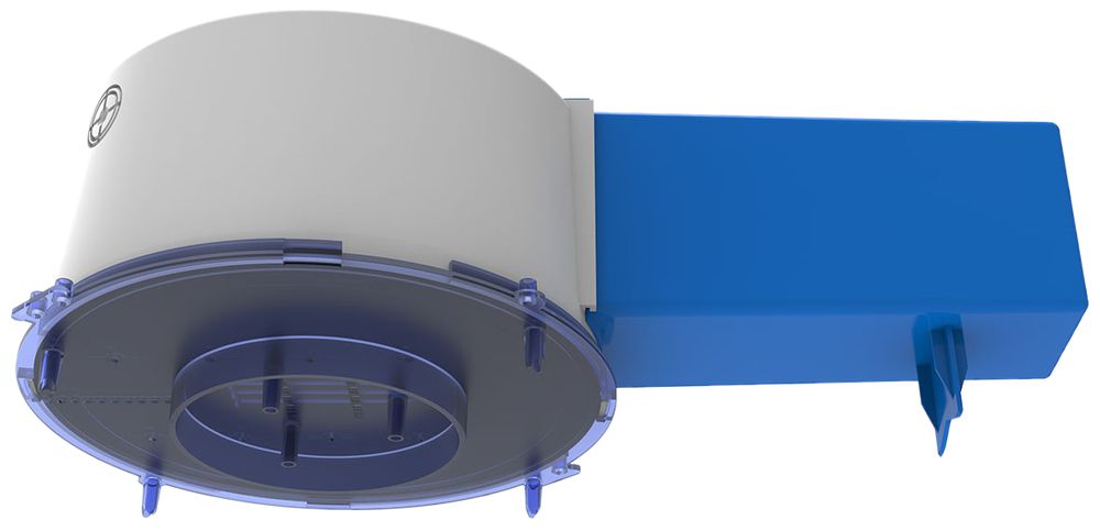 EB-Gehäuse Spotbox LED Box 105TL mit langem Tank