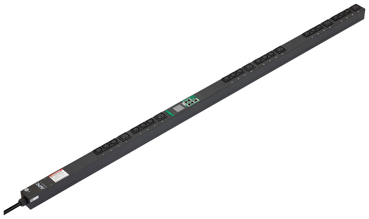 Prise multiple Easy PDU 55×1800×56mm 18×C13 6×C19 Metered-by-Outlet 11kW