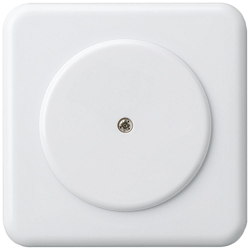 UP-Blindabdeckung basico Ø58mm weiss