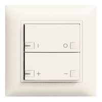 UP-Frontset ON-OFF Dimmer 2T mit LED ZEP EDIZIOdue weiss