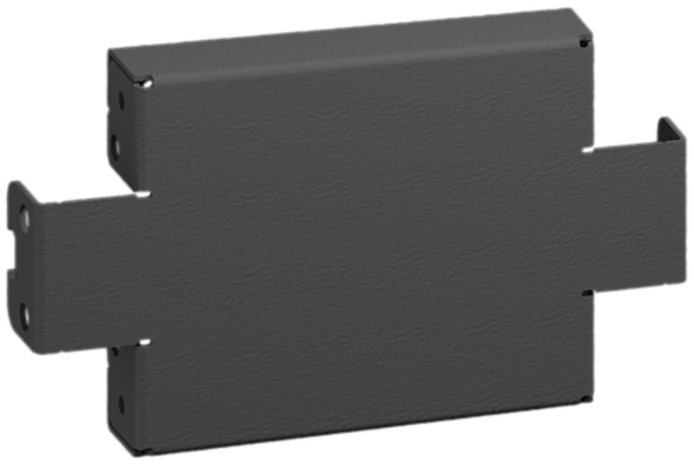 Cache pour socle Rittal AX, latéral H=100mm, pour armoire compacte P=300mm