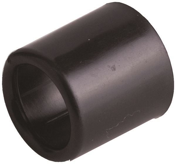 Manicotto finale Plica M63 a innesto in PE per ER nero RAL 9005