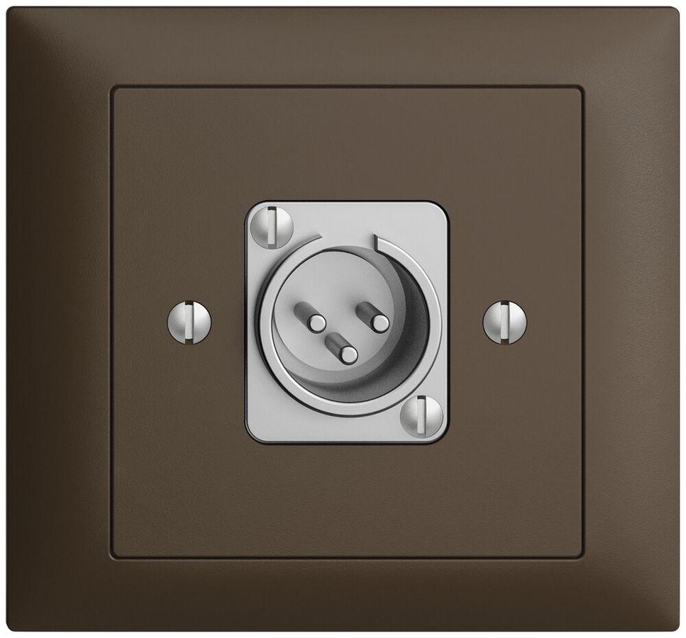 Prise INC XLR avec fiche EDIZIOdue coffee