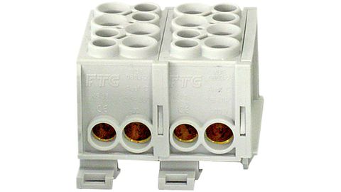 Blocs répartiteurs Demelectric, 35 mm², pour rail DIN TH35