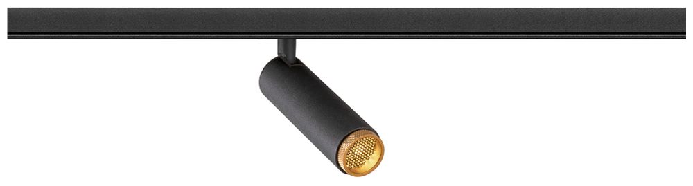 Spot LED SLV GRIP S 1×9.8W 350lm 920…930 29° DALI 48V AD Ø30×101mm nero