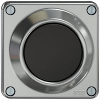 Druckschalter ELEMENT SNAPFIX® Sch6/1L 16A 250V alu