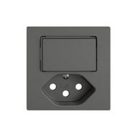 Kit de montage EDIZIO.liv SNAPFIX® p.combi.T13 a.1 bouton a.lentille lat.grf