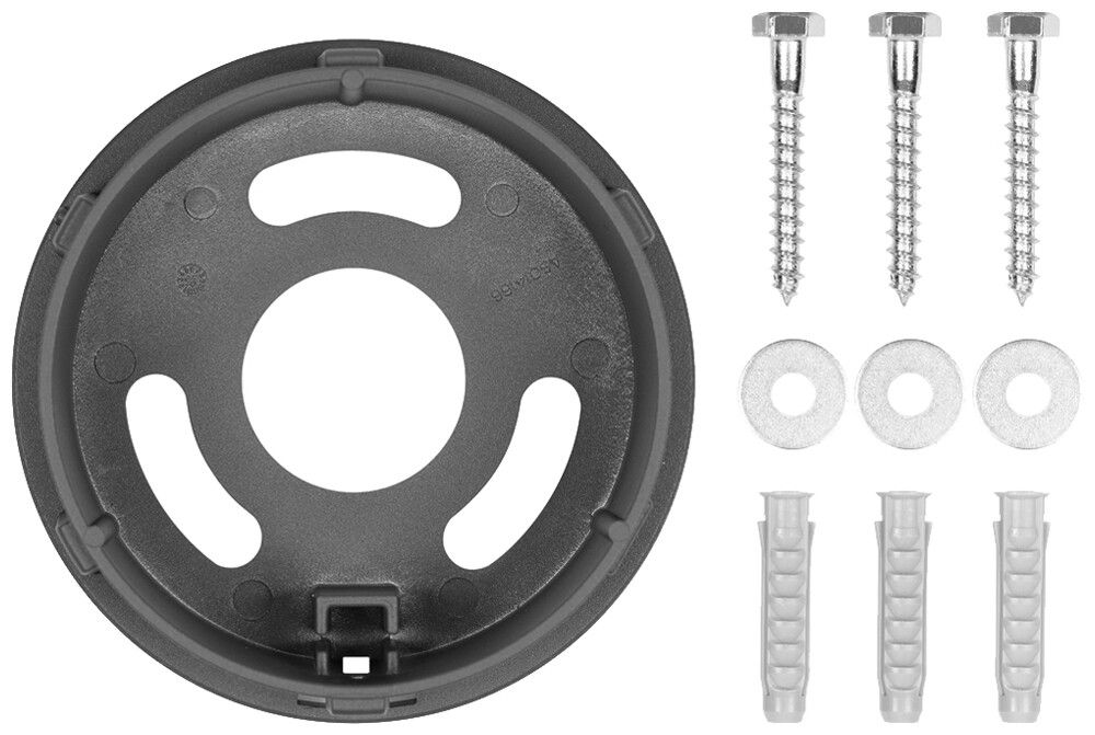 Plaque de sol ESYLUX ALVA BL 940/170 BASE PLATE antracite