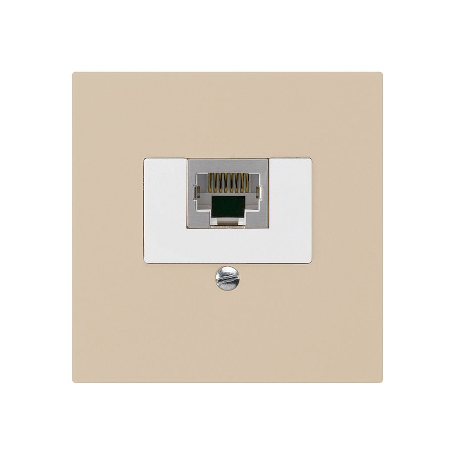 Einsatz zu Anschlussdose kallysto 1×RJ45s beige