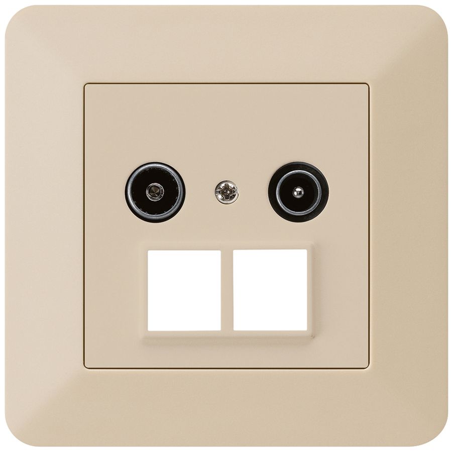 Prise d'antenne ENC R/TV HMS kallysto.trend 19dB beige