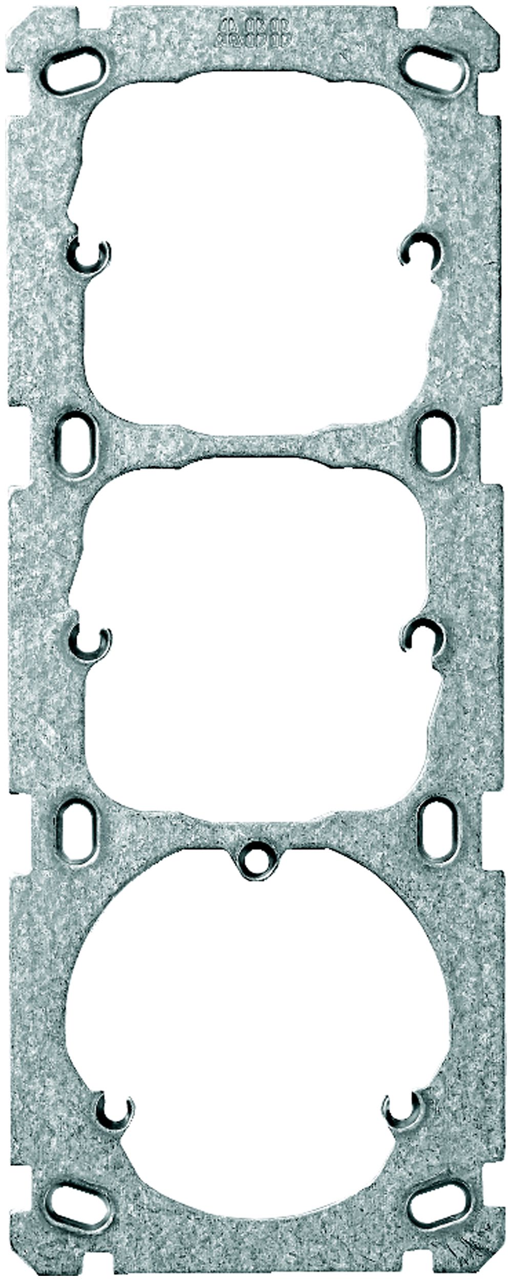 UP-Befestigungsplatte ABB 3×1 2×52+3×T13