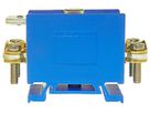 Borne de sectionnement à couteau Woertz 4…50mm² 160A 660V vis 1×2 p=83mm bleu