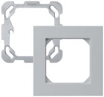 Intestazione INC Hager kallysto.pro 1×1 94×94mm grigio chiaro