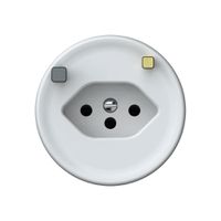 Steckdose FI origin 1×Typ 13 30mA 10A 230V 60×60mm weiss