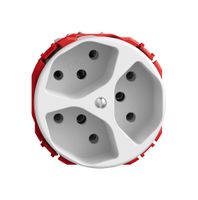 Prise STANDARDdue SNAPFIX® 3×T13 3×S bc