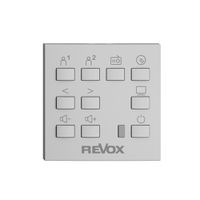 Kit de montage EDIZIOdue F pour Voxnet avec 10 boutons & fenêtre IR, gris clair