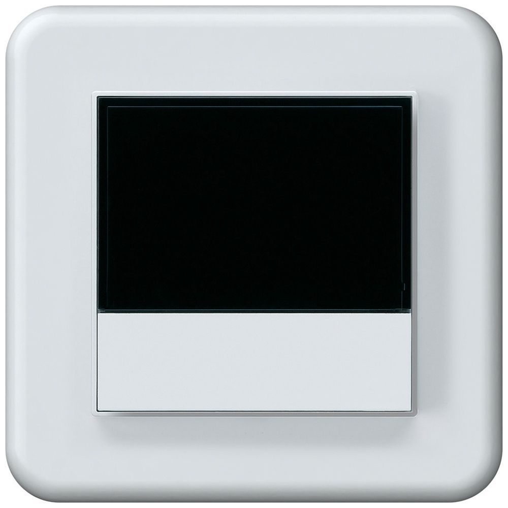 Termostato ambiente KNX INC origin con display con tasti 92×92mm bianco