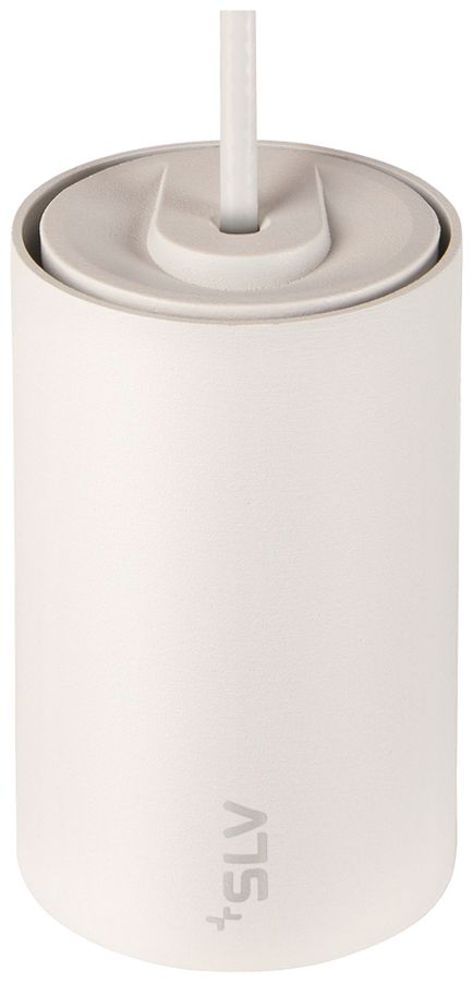 Luminaire suspendu LED SLV NUMINOS XS 48V AD 8.7W 740lm 940 DA Ø50 blanc/blanc