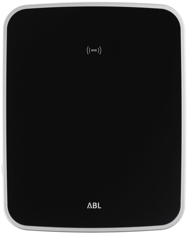 Ladestation ABL Wallbox eMH3 Twin A 2×Steckdose T2 mit Deckel 11/22kW 32A