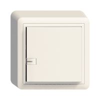 Poussoir AP ZEP OFF 1c/1t station secondaire EDIZIOdue blanc