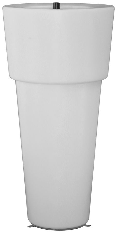 Bac à plantes ELBRO ARTEMIS 850 E27 IP55 420×850mm blanc