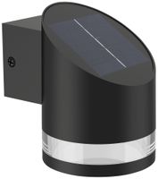 LED-Wandleuchte Philips Fyve Solar SEN 1.5W 200lm 827 IP44 schwarz