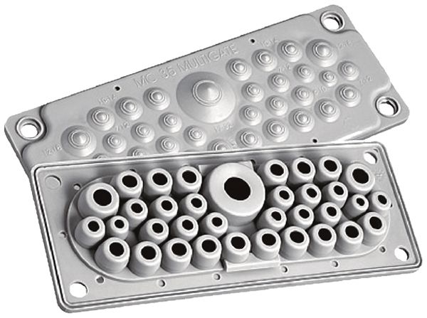 Platine Multigate MC-35 gris clair