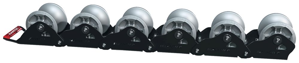 Kabelumlenkrollen-Kette Runpotec 6×Ø130mm max.4500kg