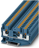 Borne 0.5…10mm² bleu connexion Push-in PT 6-TWIN BU