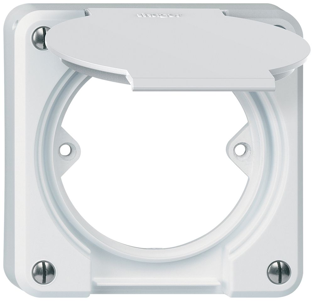 Partie supérieure robusto avec clapet 2 points avec adaptateur blanc