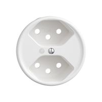 Kit di montaggio STANDARDdue SNAPFIX® per presa 2×T13 con lente frontale bi