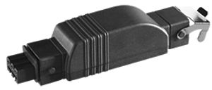 Stecker RF Somfy SLIM io für Pergolamarkisen, 250V/3A, IP54