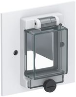 Montageset Bettermann für FI/LS-Einbau, PA, weiss