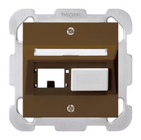 UP-Montageset kallysto R&M freenet braun mit Befestigungsplatte