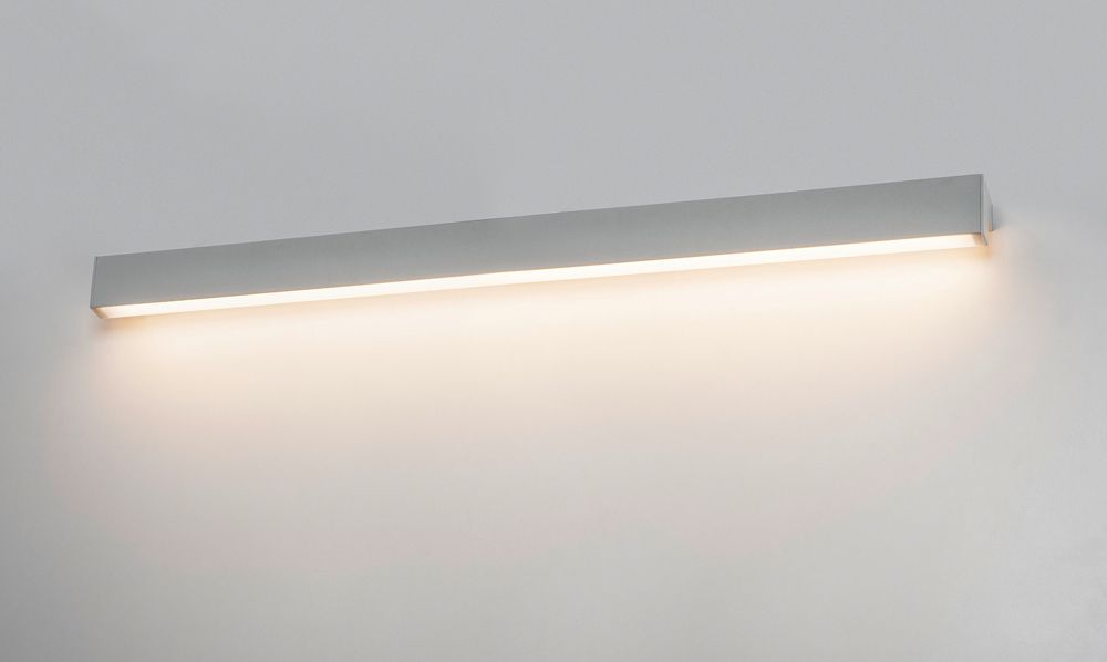 Applique LED SLV L-LINE 120 19W 1650lm 3000K IP44 1200mm argent