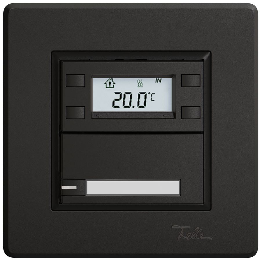 UP-RTH-Taster EDIZIO.liv SNAPFIX® m.RGB-LED Pap.1×Taste 1-Tbed.sz