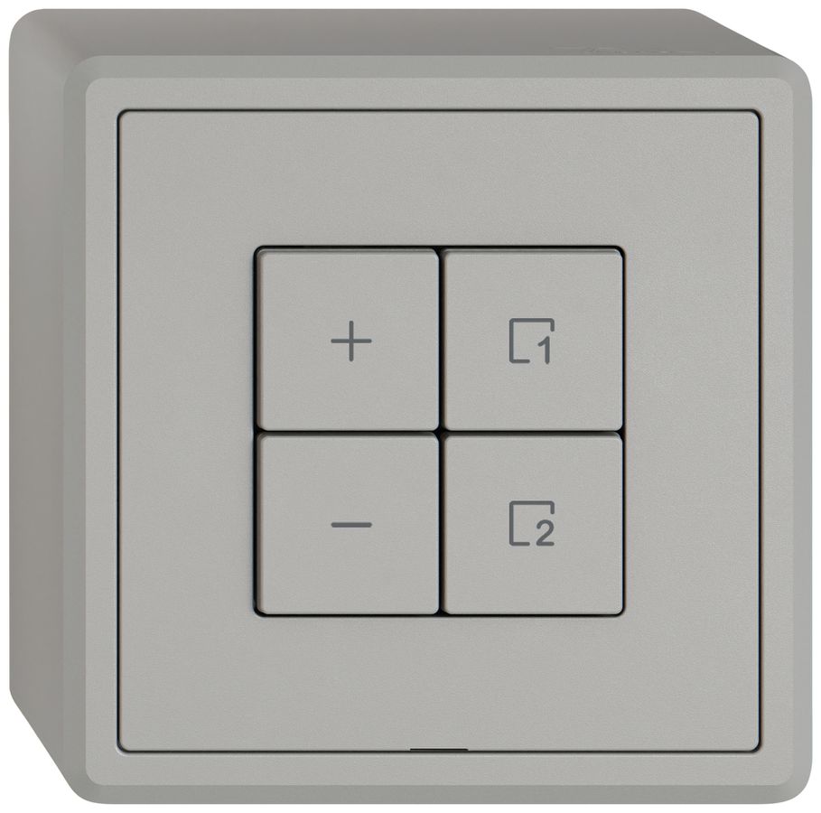 Variateur DALI AP EDIZIO.liv Wiser SNAPFIX® 1 scène 4 touches grc