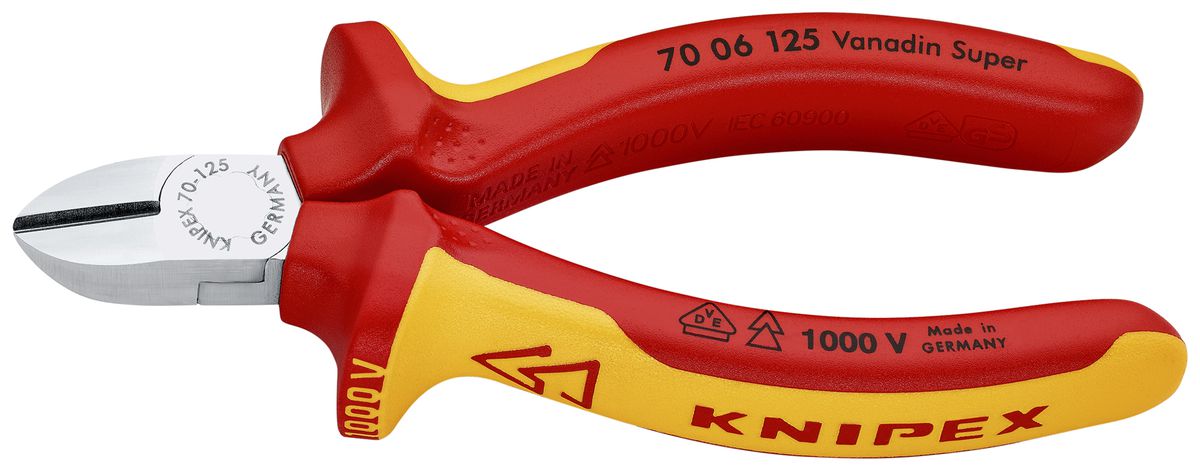 Seitenschneider KNIPEX VDE Ø3/2.3/1.5mm 125mm