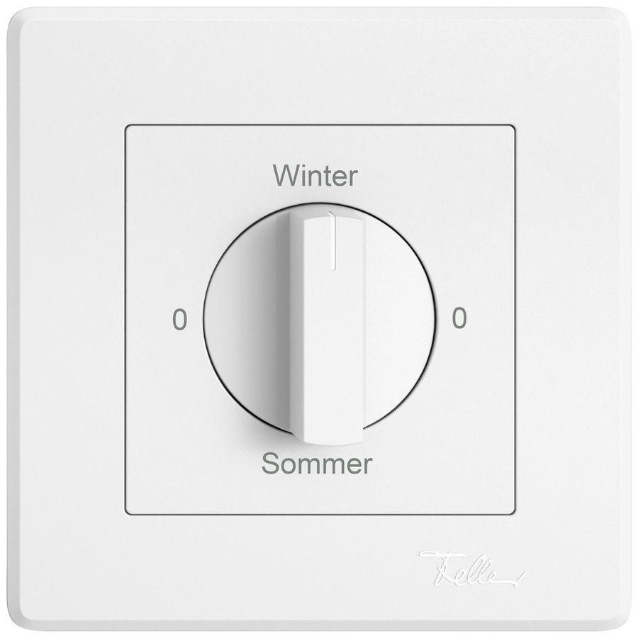 Kit de montage ENC EDIZIO.liv SNAPFIX® p.interr.rot.manet.0-Winter-0-Sommer bc