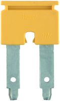Querverbinder Weidmüller ZQV 16/2 gesteckt 2L 12mm isoliert 76A gelb
