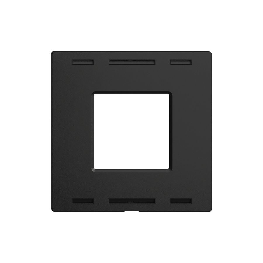 Abdeckset EDIZIOdue Wiser Thermostat schwarz