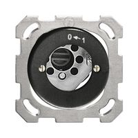 Contact pivotant ENC 0<-1/2P noir pour serrure de sûr. sans cyl.